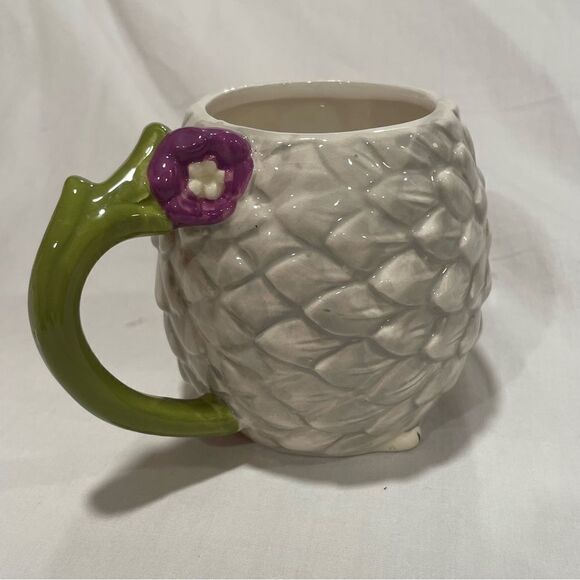 Porcupine mug with flower cute animal mug - Picture 8 of 10